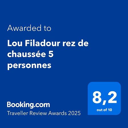 Lou Filadour Rez De Chaussee 5 Personnes Jausiers Exterior foto