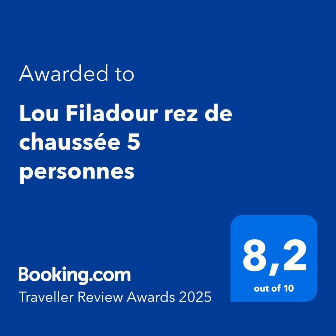 Lou Filadour Rez De Chaussee 5 Personnes Jausiers Exterior foto
